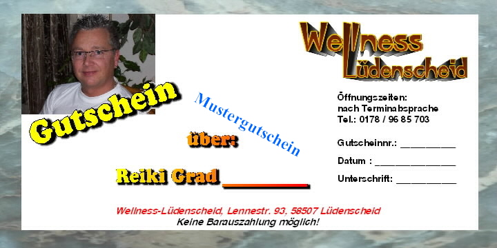 Bild: GUTSCHEIN  REIKI zur�ck: hier klicken